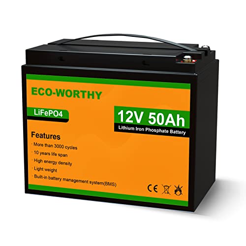 ECO-WORTHY Trolling Motor Lithium Battery