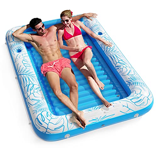 Jasonwell Inflatable Tanning Pool Lounger Float