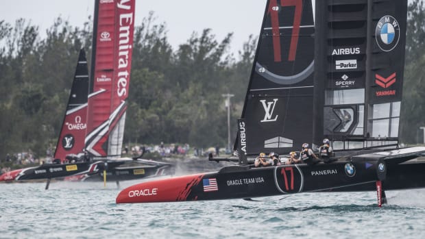 24/06/2017 - Bermuda (BDA) - 35th America's Cup 2017 - 35th America's Cup Match Presented by Louis Vuitton, Day 3