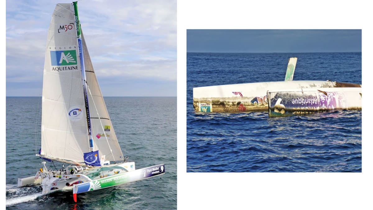 Capsized Boats That Would Not Sink Sail Magazine