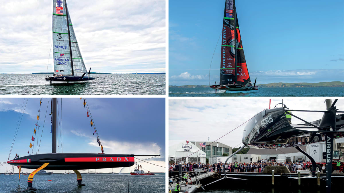 36th America S Cup Different Design Approaches Sail Magazine