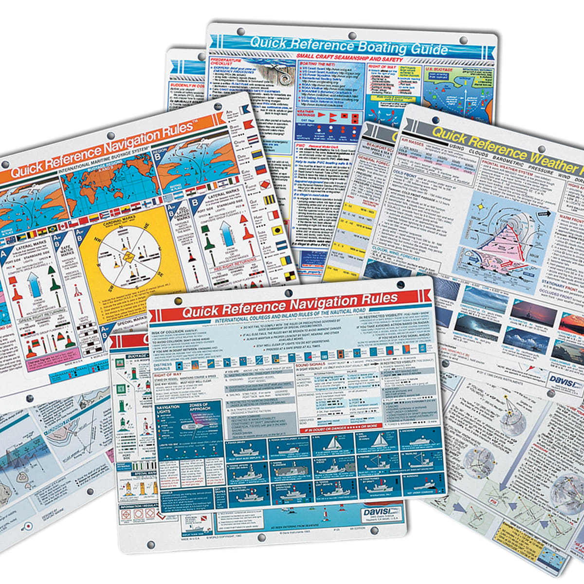 Davis Instruments Weather Forecasting Quick Reference Card 