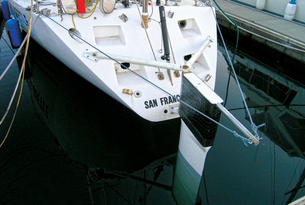 sailboat emergency rudder