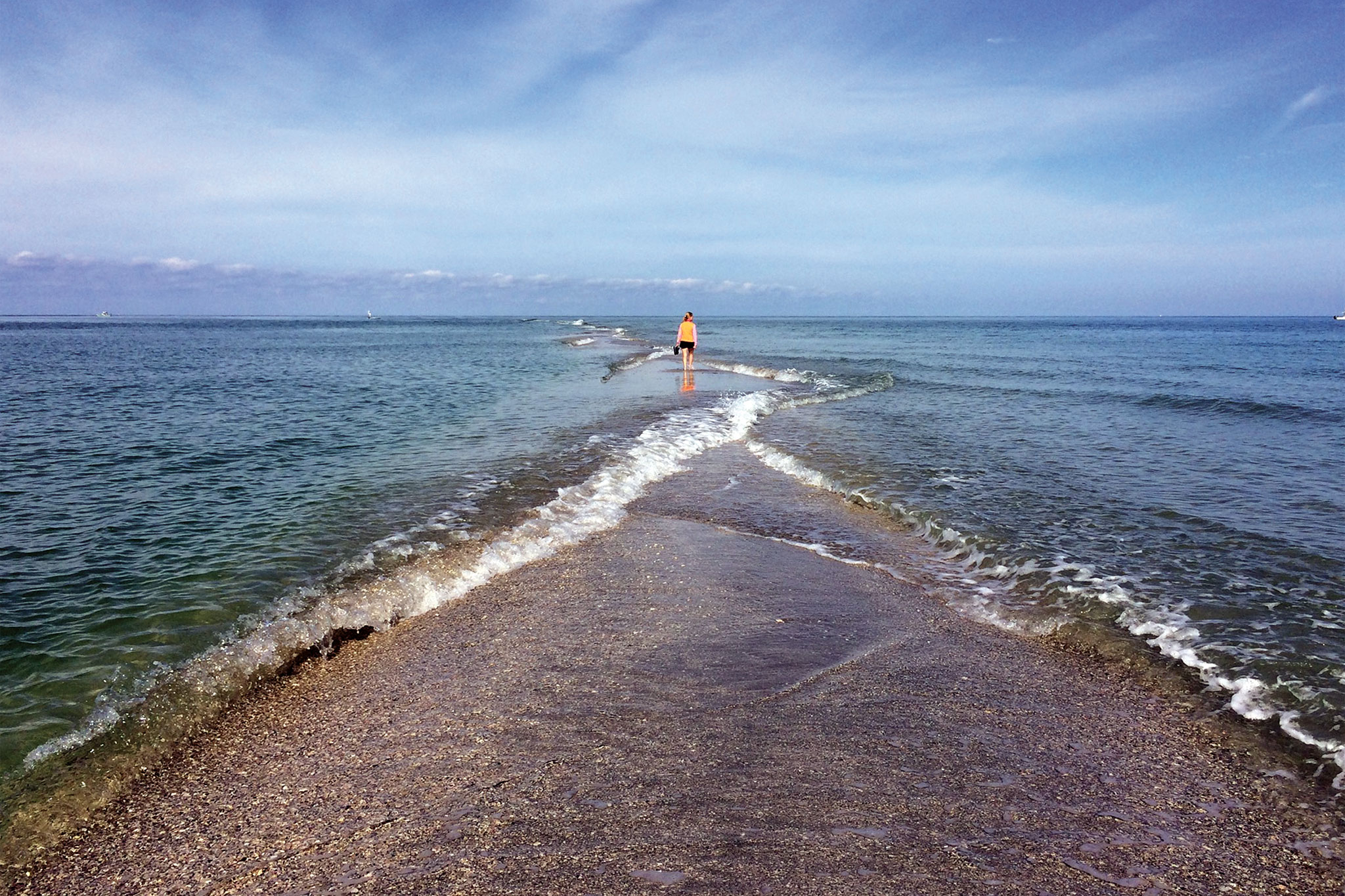 Jean finds the ultimate Gulf sandbar