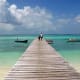 David and Sarah enjoy panoramic views in the Maldives