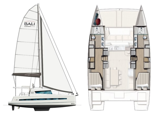 Best Boats 2016 Bali 4 3 Review Sail Magazine