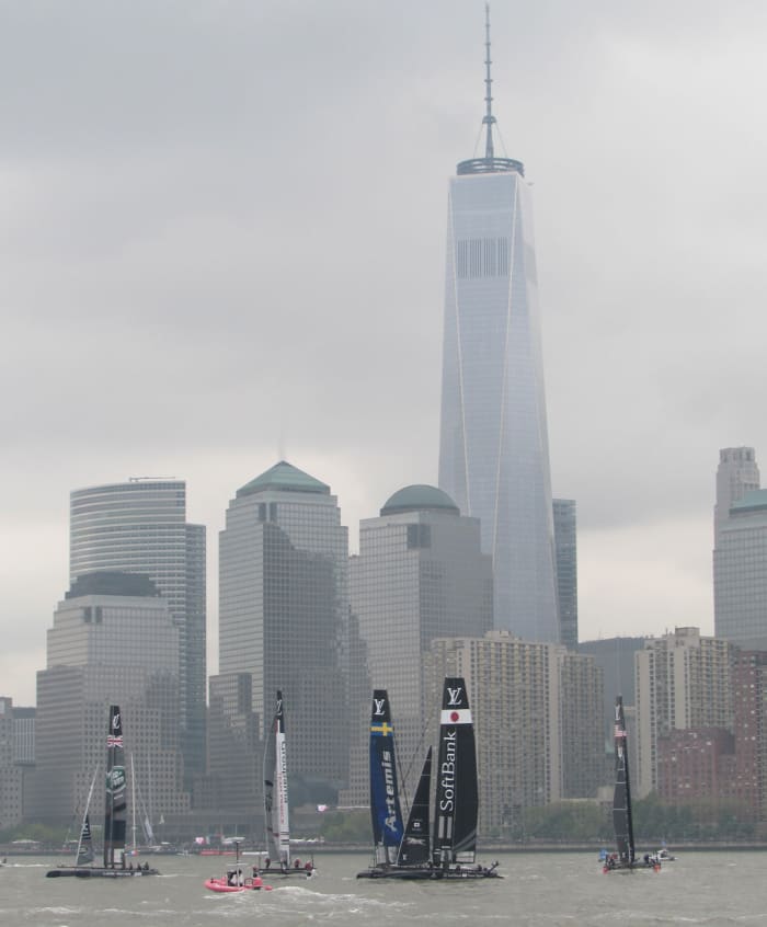 Louis Vuitton America&#39;s Cup World Series New York: High-Speed Cup Action on the Hudson - Sail ...