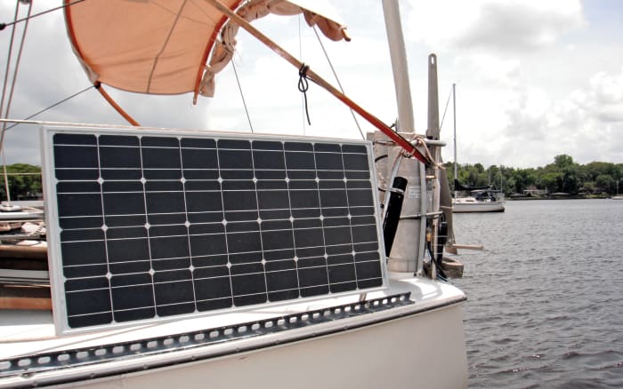 installing solar on sailboat