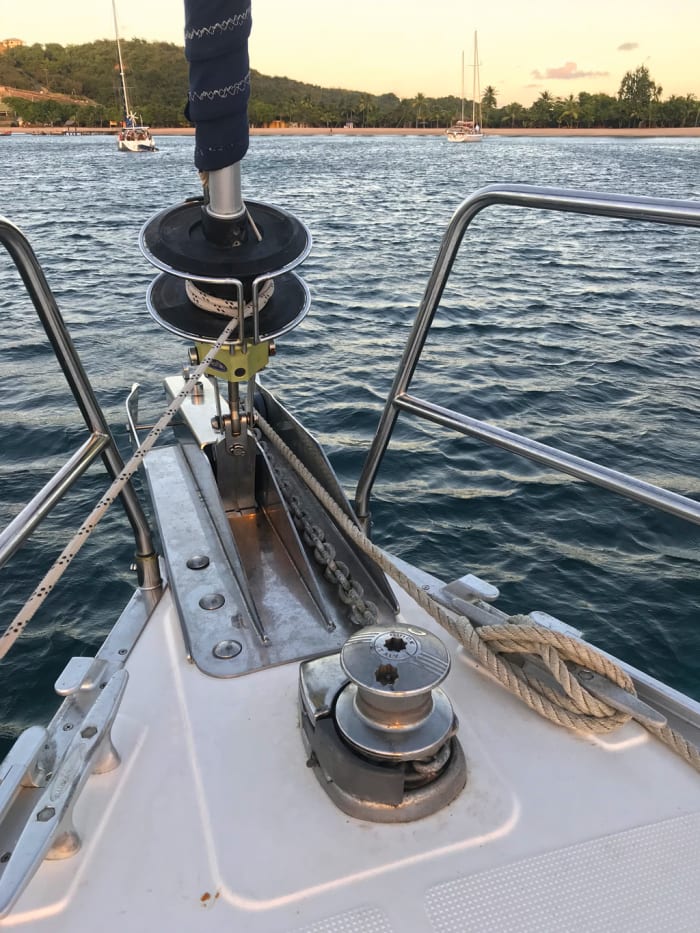 yacht anchor windlass