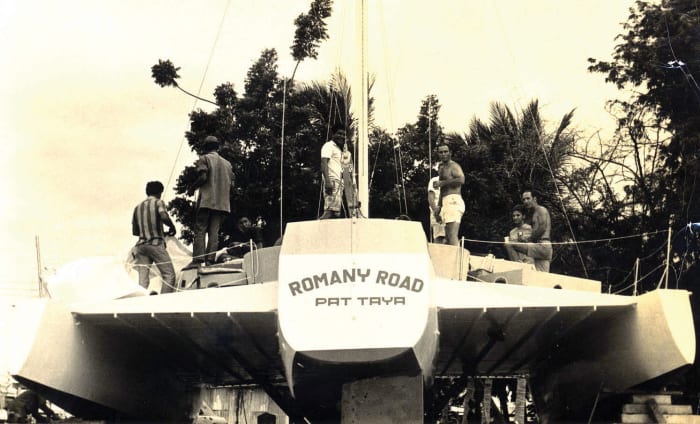 Launch day for Romany Road in Thailand