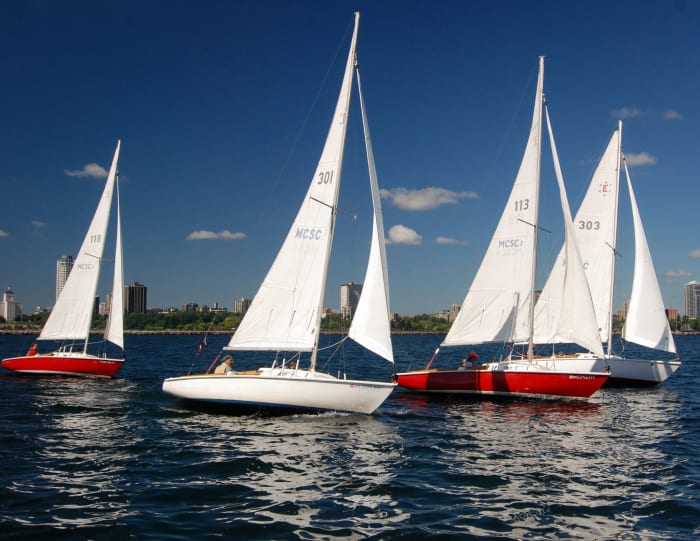 Although the past summer was a tough one for the Milwaukee Community Sailing Center, there was still plenty of sailing to be had out on Lake Michigan 