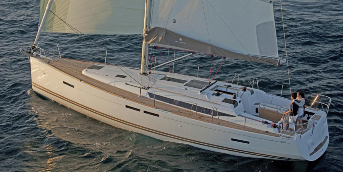 boat review: jeanneau sun odyssey 439 - sail magazine