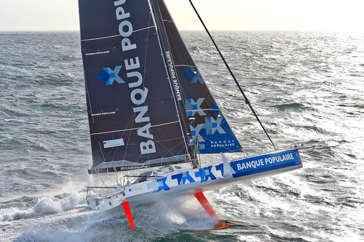 Banque Populaire VIII is one of six brand-new boats that will be lining up at the start