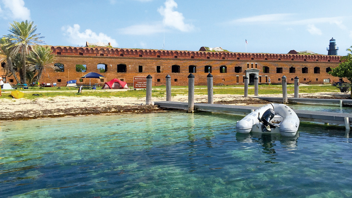 Dinghy Dock at Fort Jefferson, Dry Tortugas National Park