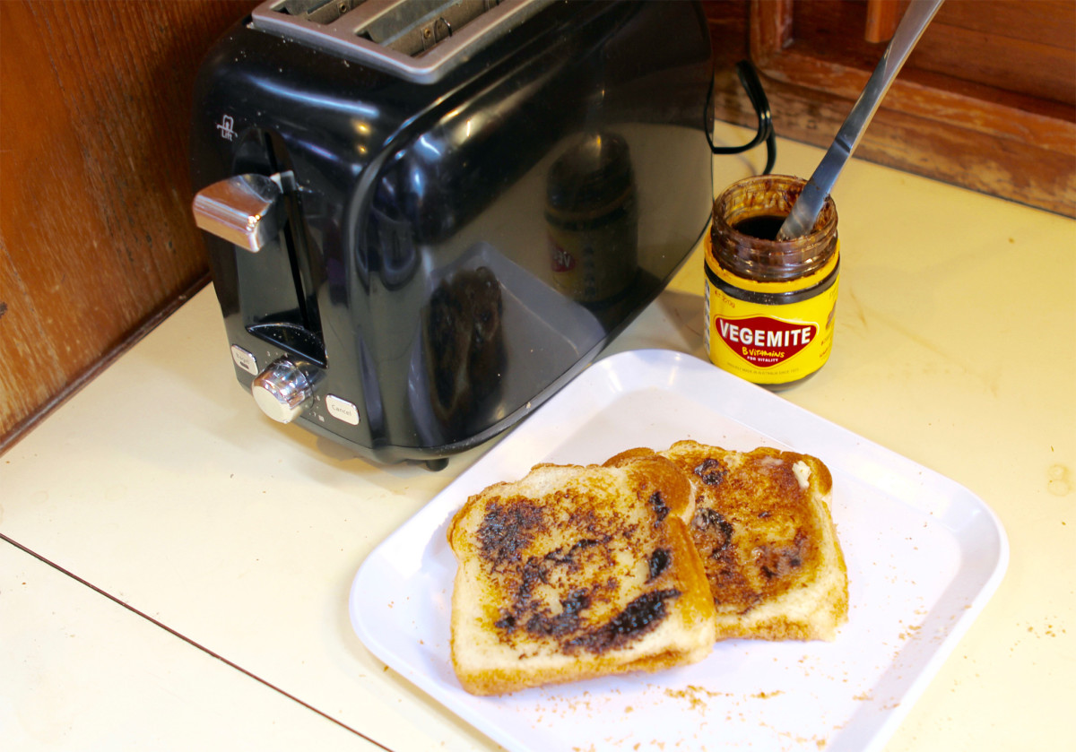 Vegemite on toast—an irresistible sailing snack?