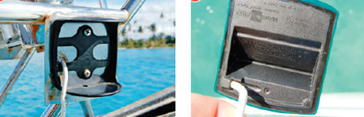 3. Alignment: It is important that all navigation lights be positioned vertically for maximum visibility. Because the bolt placement on my new Hella LED unit was different from that of the incandescent unit, I drilled and tapped smaller holes on the old bracket. The alignment of the holes has to be precise 4. No exposure to the elements: The LED is fully sealed and comes with over 6 feet of wire. The connections will be away from the elements. The light easily snaps into place