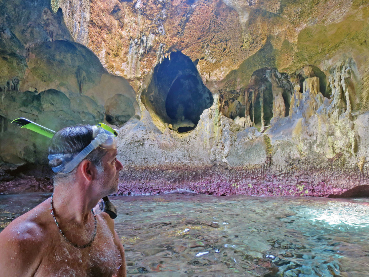 Inside Rocky Dundas Cave