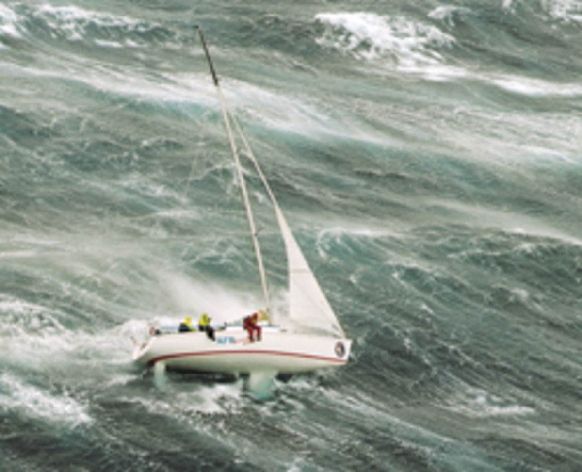 yacht storm sail