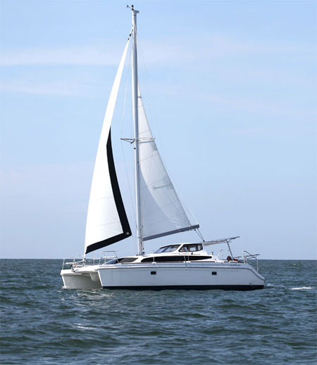 Gemini Legacy 35 Sail The Gemini 35 Has A Redesigned Cockpit
