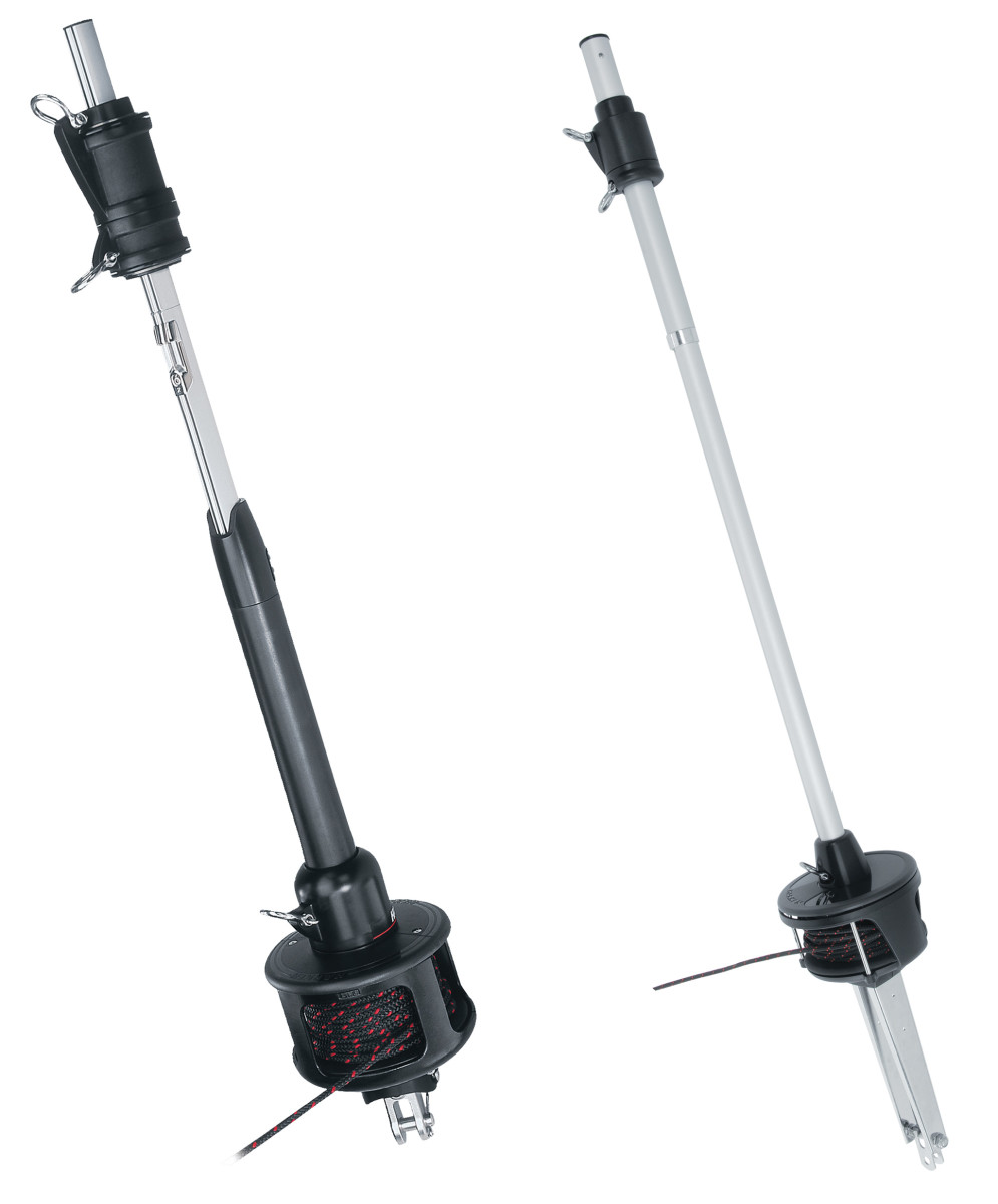 These two furlers are representative of Harken’s ESP line (right) and it’s more advanced Mk IV line (left)   