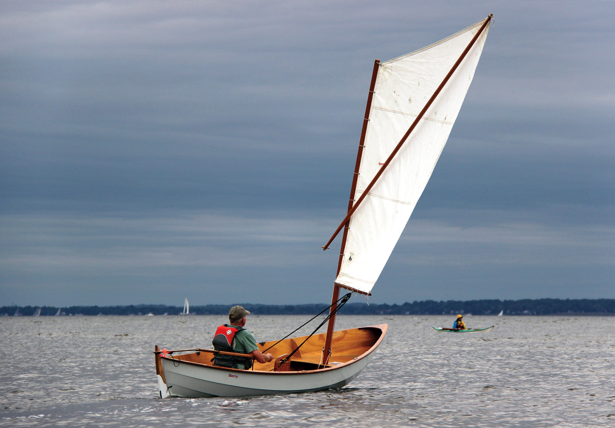 homemade sailboat