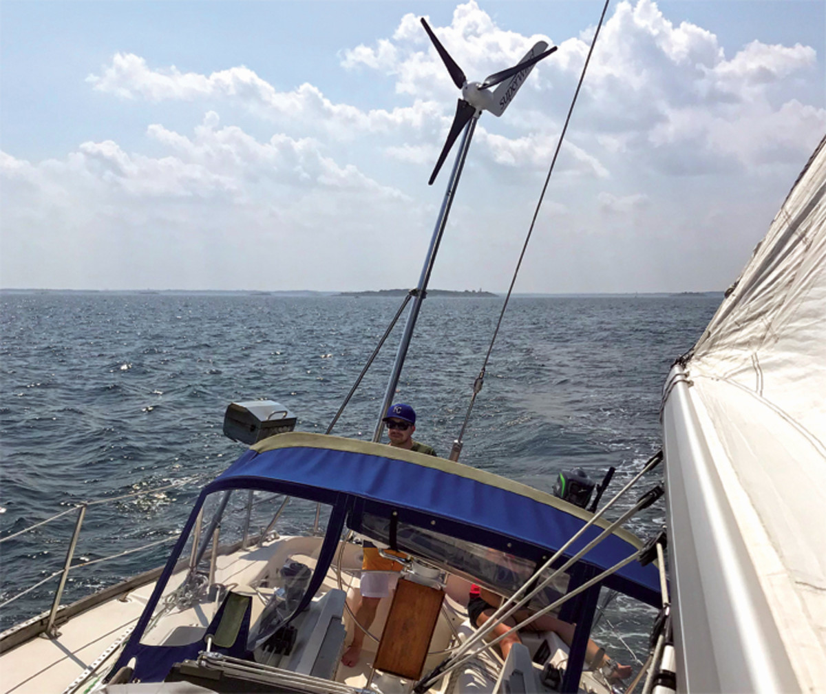 how-to: installing a wind generator - sail magazine