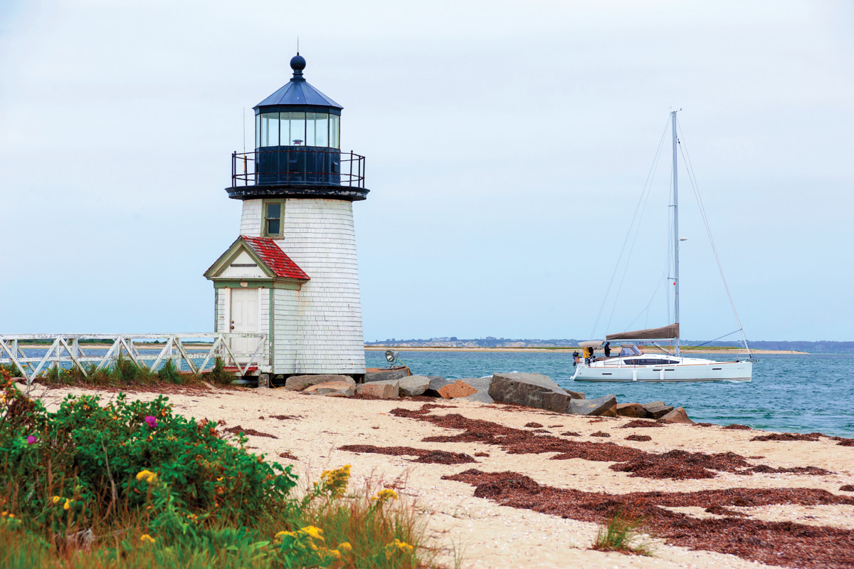 Brant Point lighthouse has welcomed thousands of sailors to Nantucket