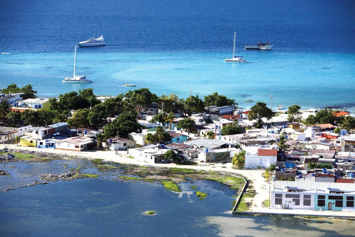 Gran Roque is a low-key, sleepy Caribbean village