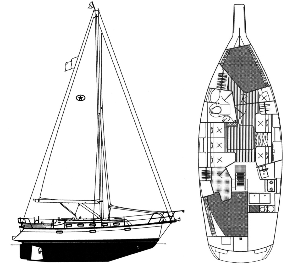 IslandPacket349-sailPlan