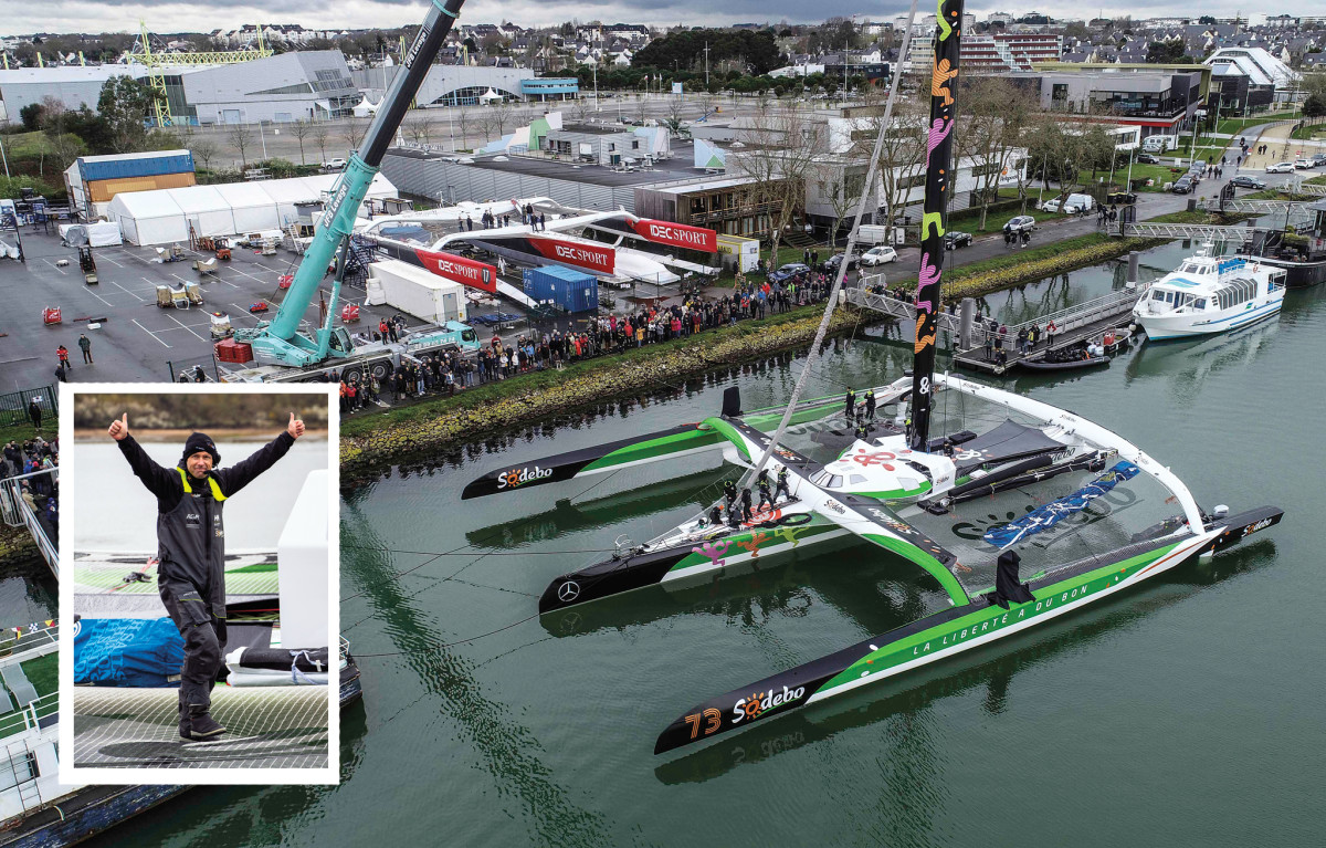 The Ultime Trimaran Ushers In A New Generation Of Big Foilers Sail Magazine