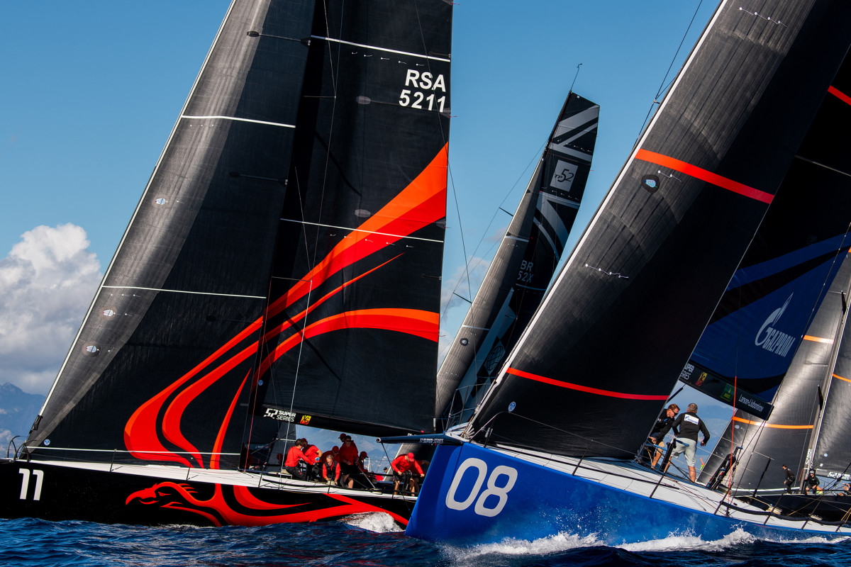 Racing in the TP52 class is invariably incredibly close