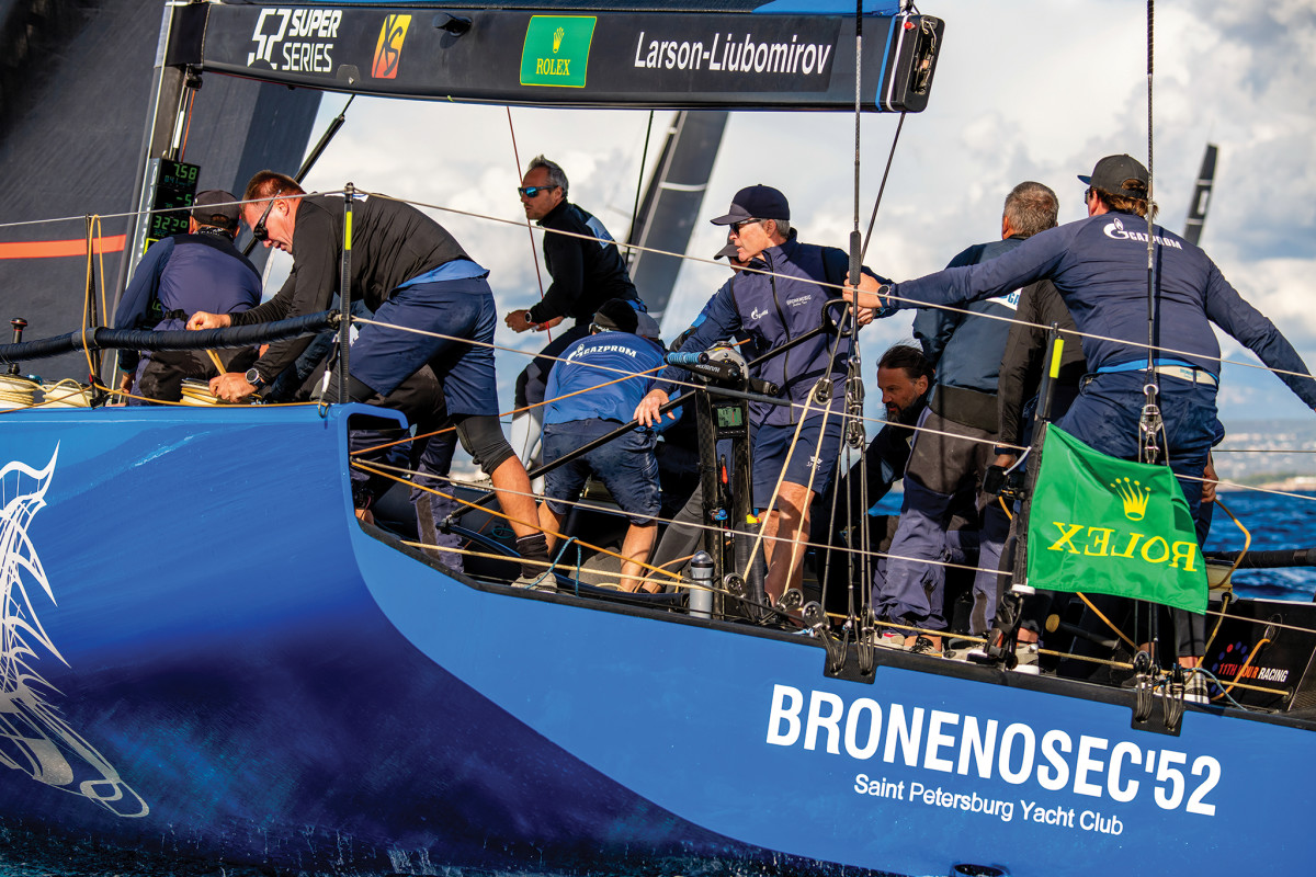 Vladimir Liubomirov’s Bronenosec is among the competitive fleet’s many up and comers
