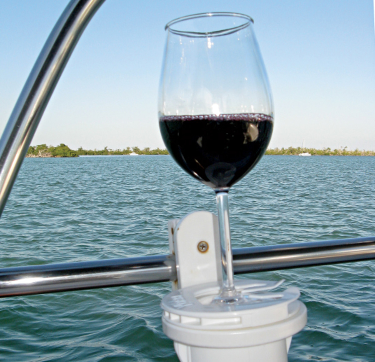 A boat’s motion will help age young wine