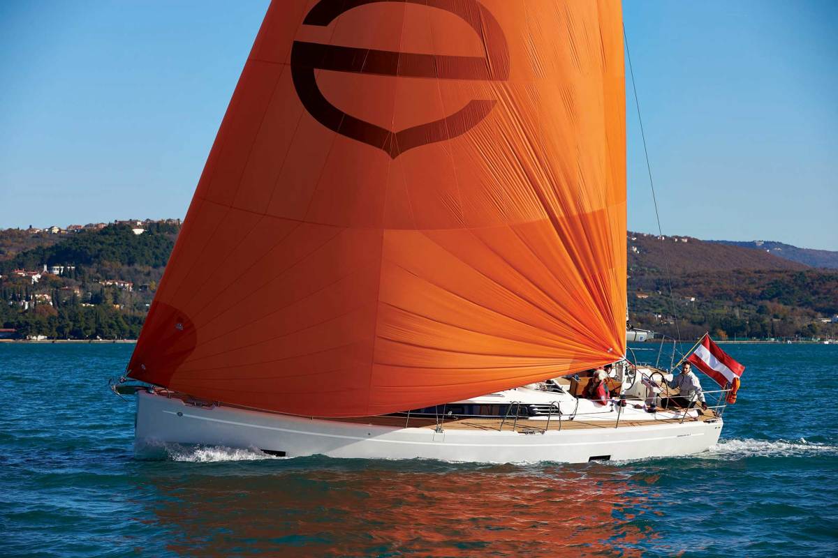No wind? No problem! Modern reaching sails will keep a boat moving in almost anything