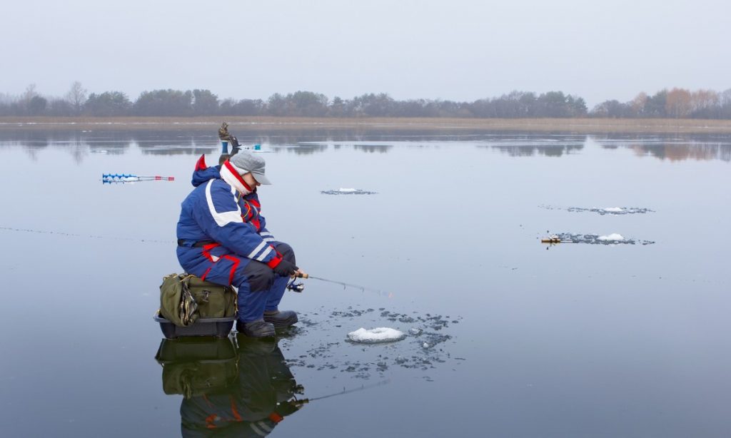 ice fishing sleds for fishing in the arctic