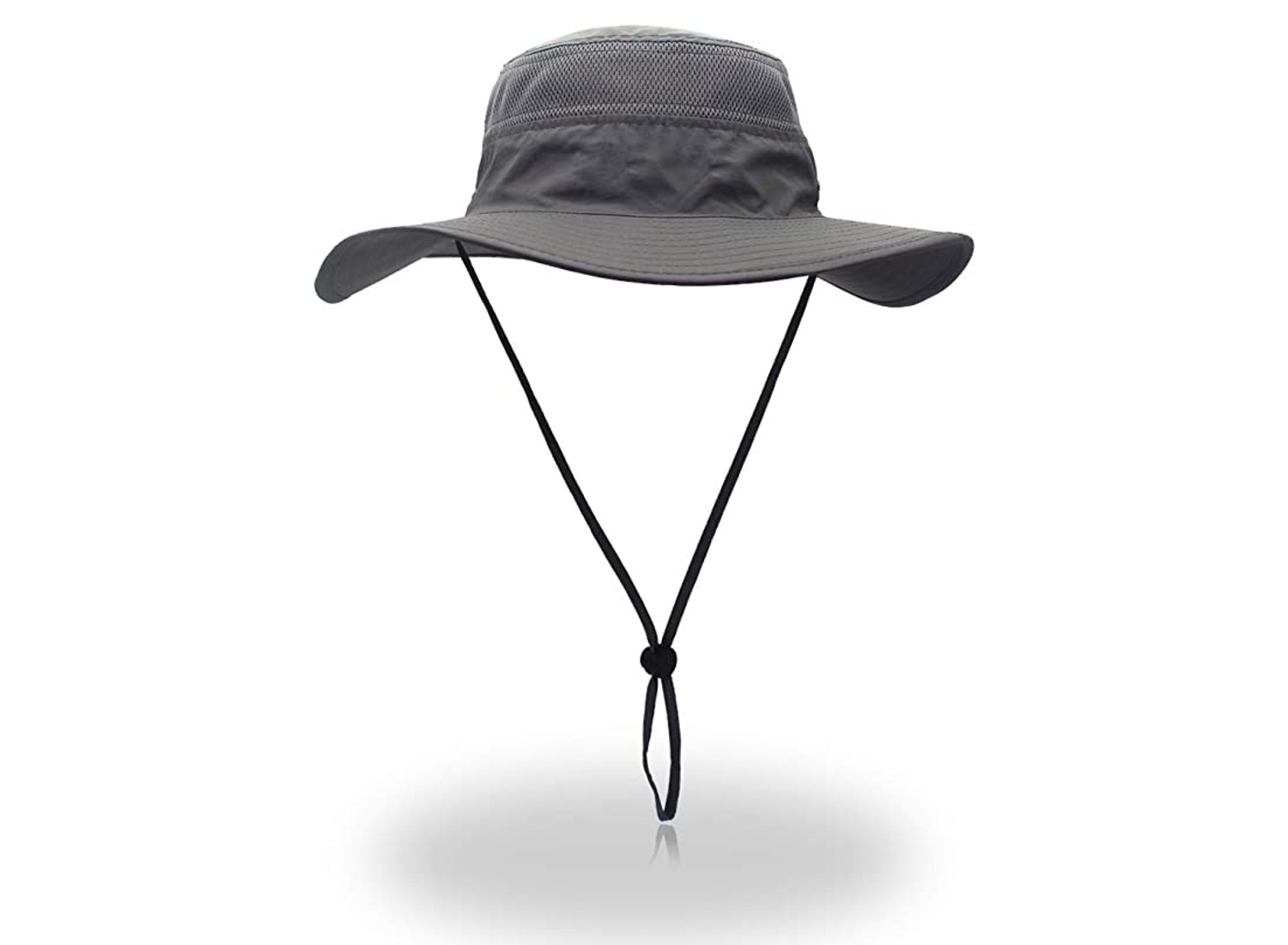 KOOLSOLY Fishing Hat,Sun Cap with UPF 50+ Sun Protection and Neck Flap,for Man and Women Light Grey
