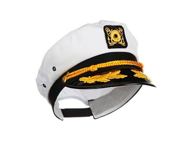Satinior White Sailor Hats Navy Captain Hats Yacht Hat For Teens And Adults  Cost