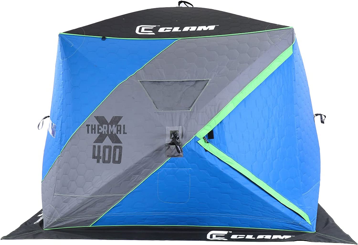 clam x 400 pop up ice fishing tent