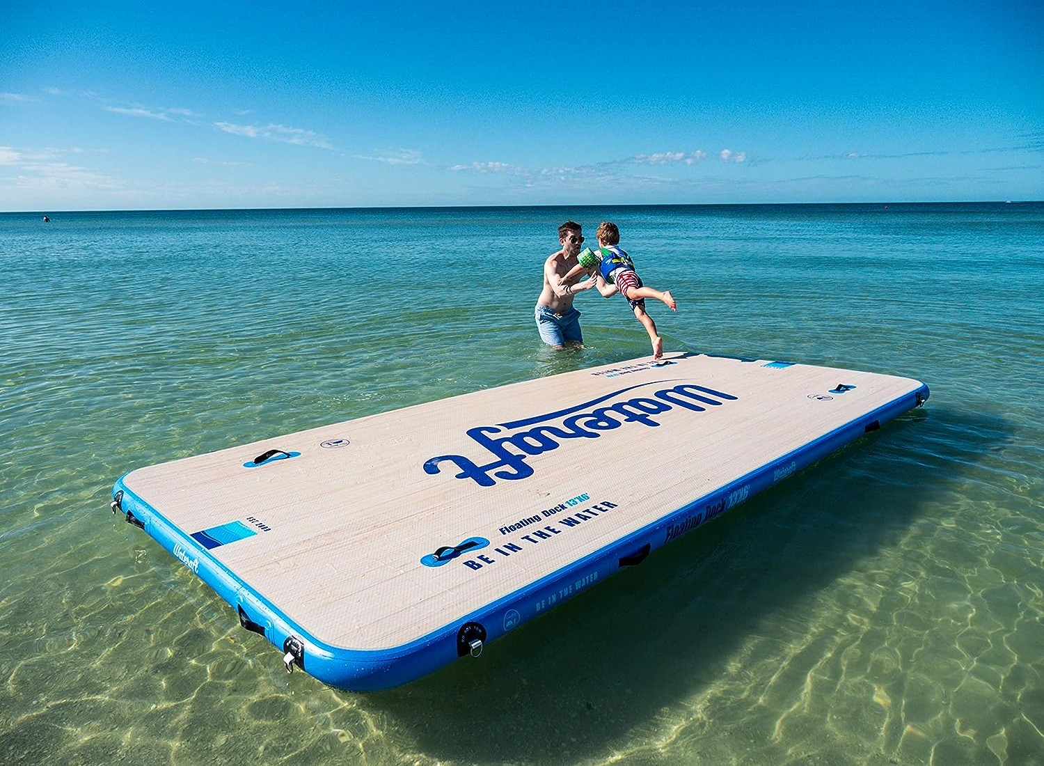 best aqua lily pad inflatable raft
