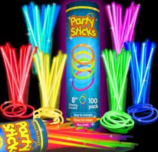 12 Inch Premium Jumbo Glow Sticks - Multiple Colors