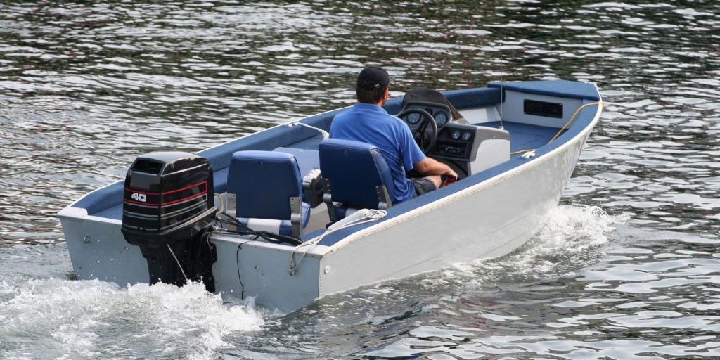 Outboard Motor Boat