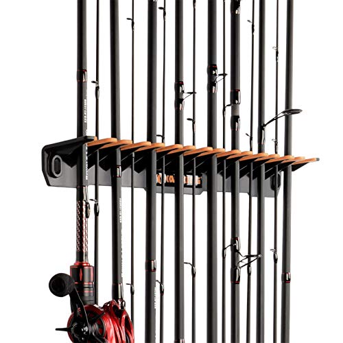 Fishing Rod Wall Holder Vertical Mount Pole Stand Rack Rest Storage Home  Tools