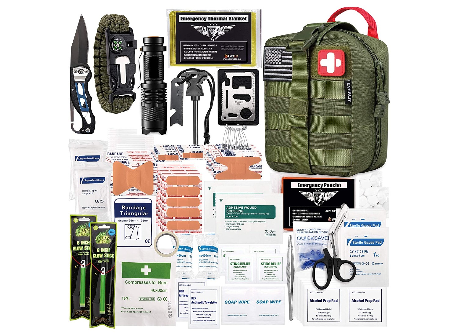 EVERLIT Survival First Aid Kit