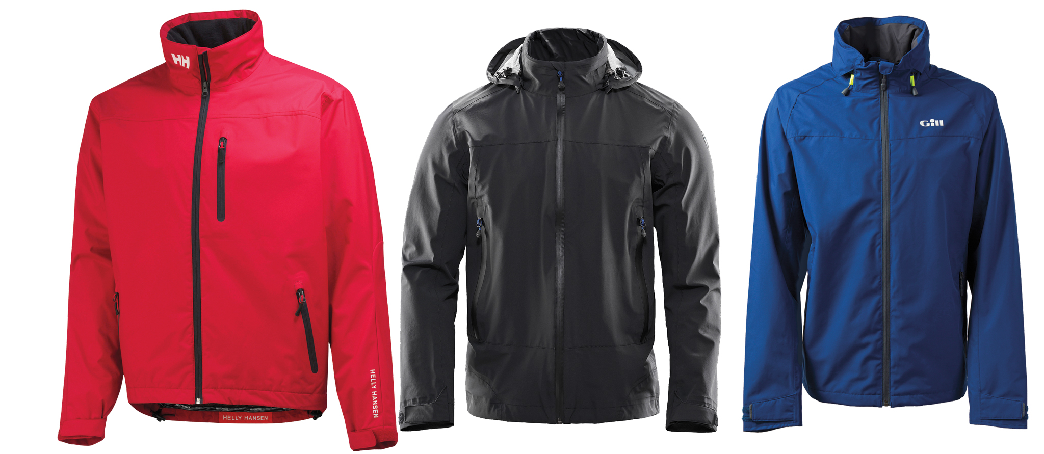 Foulies, or foul weather gear include jackets